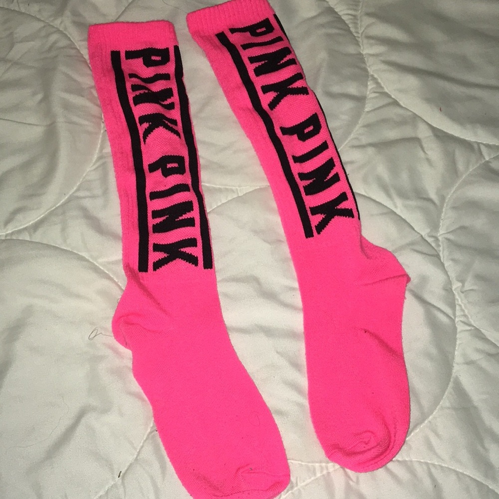 Knee High PINK Socks